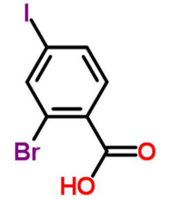 2-溴-4-碘苯甲酸,2-Bromo-4-iodobenzoic acid