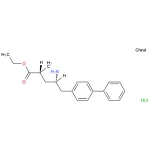 （2R，4S）-4-氨基-5-（联苯-4-基）-2-甲基戊酸乙酯盐酸盐,(2R,4S)-4-Amino-5-(biphenyl-4-yl)-2-methylpentanoic Acid Ethyl Ester Hydrochloride