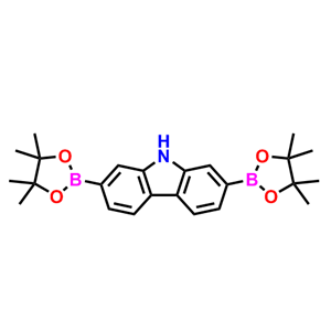 2,7-双（4,4,5,5-四甲基-1,3,2-二氧杂硼烷-2-基）-9H-咔唑,2,7-bis(4,4,5,5-tetramethyl-1,3,2-dioxaborolan-2-yl)-9H-carbazole