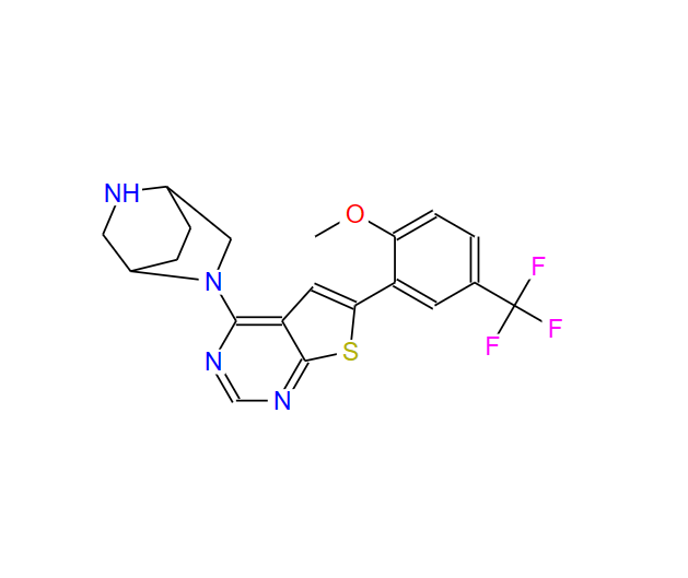 化合物 KRAS G12D INHIBITOR 14,KRAS G12D inhibitor 14