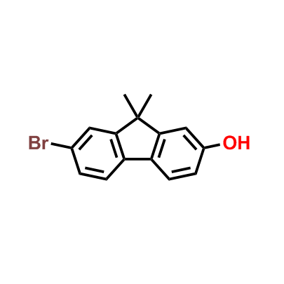 7-溴-9,9'-二甲基-2-芴醇,7-BROMO-9,9-DIMETHYL-2-FLUORENOL