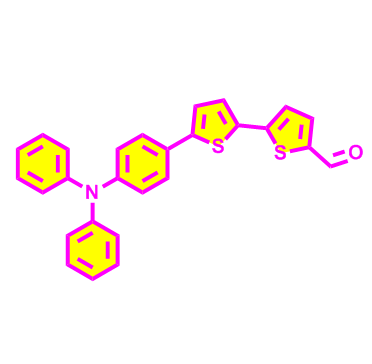 5'-(4-(二苯基氨基)苯基)-[2,2'-联噻吩]-5-甲醛,5'-(4-(diphenylamino)phenyl)-[2,2'-bithiophene]-5-carbaldehyde