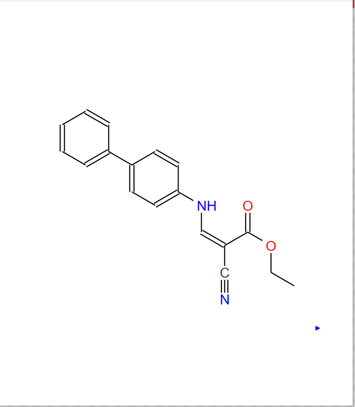 3-(4-雙苯基氨基)-2-氰基丙烯酸乙酯,3-(BIPHENYL-4-YLAMINO)-2-CYANO-ACRYLIC ACID ETHYL ESTER