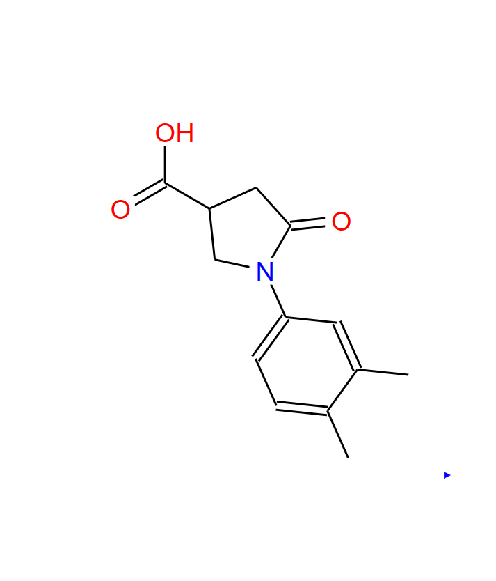 1-(3,4-二甲基-苯基)-5-氧代-吡咯烷-3-羧酸,1-(3,4-DIMETHYLPHENYL)-2-OXOPYRROLIDINE-4-CARBOXYLIC ACID