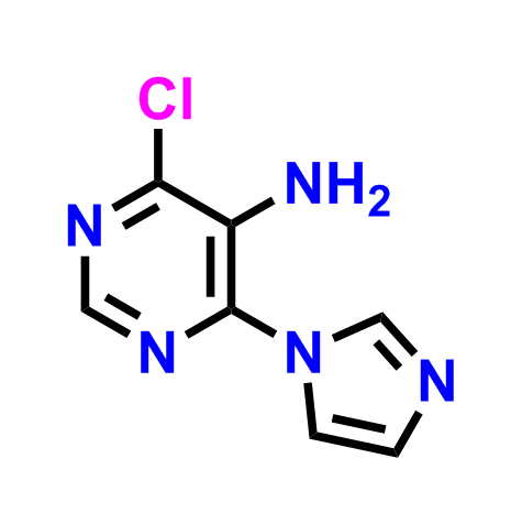 4-氯-6-(1H-咪唑-1-基)嘧啶-5-胺,4-Chloro-6-(1H-imidazol-1-yl)pyrimidin-5-amine