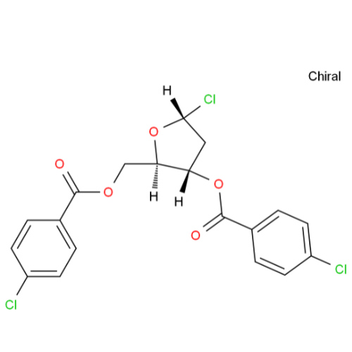 1-氯-2-脫氧-3,5-二-O-對氯苯甲?；?D-核糖,1-Chloro-3,5-di-(4-chlorobenzoyl)-2-deoxy-D-ribose