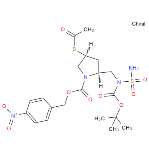 多尼培南侧链,ACS-PNZ-PYRROLIDYL-(BOC)-NSO2NH2