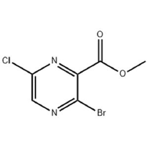 3-溴-6-氯吡嗪-2-羧酸甲酯  13457-28-8