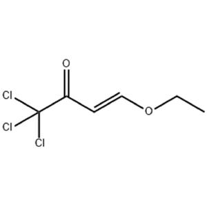 1,1,1-三氯-4-乙氧基-3-丁烯-2-酮,(E)-1,1,1-Trichloro-4-ethoxy-but-3-en-2-one