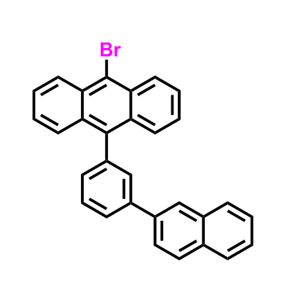 9-溴-10-[3-(2-萘基)苯基]蒽,9-Bromo-10-(3-(naphthalen-2-yl)phenyl)anthracene