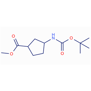 甲基-3-((叔丁氧基羰基)氨基)环戊烷-1-羧酸甲酯