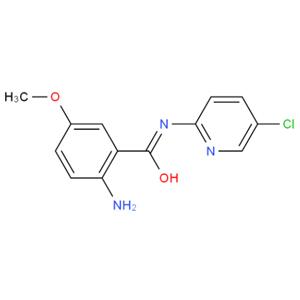 N-(5-氯-2-吡啶)-5-甲氧基-2-氨基苯甲酰胺