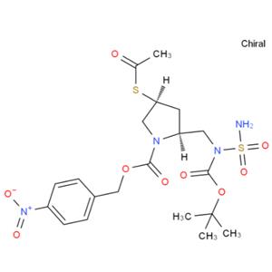 多尼培南侧链,ACS-PNZ-PYRROLIDYL-(BOC)-NSO2NH2
