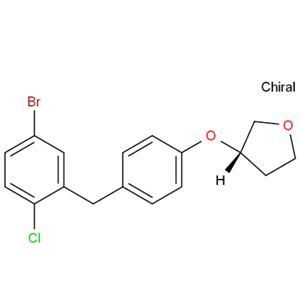 (3S)-3-[4-[(5-溴-2-氯苯基)甲基]苯氧基]四氢呋喃