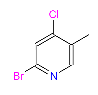 2-溴-4-氯-5-甲基吡啶,2-Bromo-4-chloro-5-methylpyridine