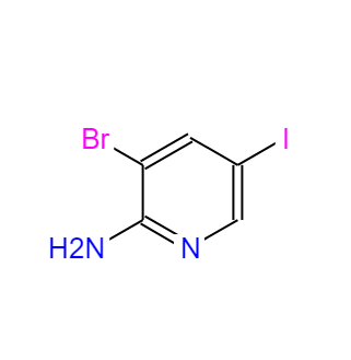 3-溴-5-碘-2-吡啶胺,3-bromo-5-iodopyridin-2-amine