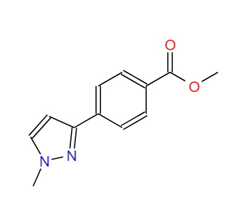 4-(1-甲基-1H-吡唑-3-基)苯甲酸甲酯,methyl 4-(1-methyl-1H-pyrazol-3-yl)benzoate
