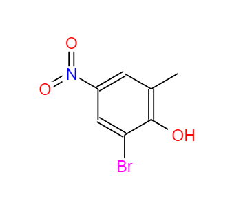 2-溴-6-甲基-4-硝基苯酚,2-Bromo-6-methyl-4-nitrophenol