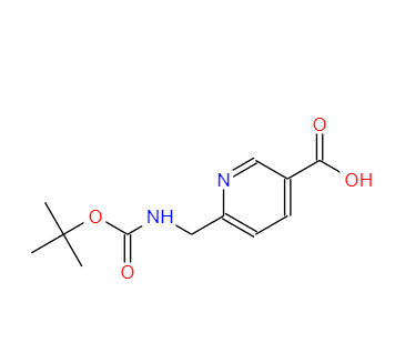 6-(BOC-氨基)甲基煙酸,6-((tert-butoxycarbonylamino)methyl)nicotinic acid