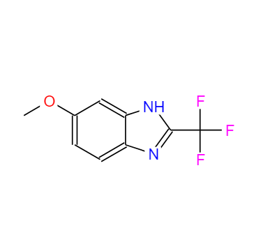 6-甲氧基-2-(三氟甲基)-1H-苯并咪唑,6-Methoxy-2-(trifluoromethyl)benzimidazole