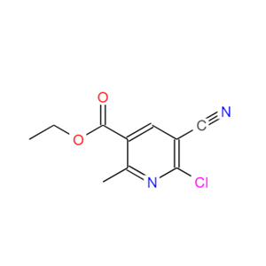 6-氯-5-氰基-2-甲基-3-吡啶甲酸乙酯,Ethyl 6-chloro-5-cyano-2-methylpyridine-3-carboxylate
