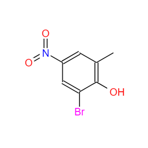 2-溴-6-甲基-4-硝基苯酚,2-Bromo-6-methyl-4-nitrophenol