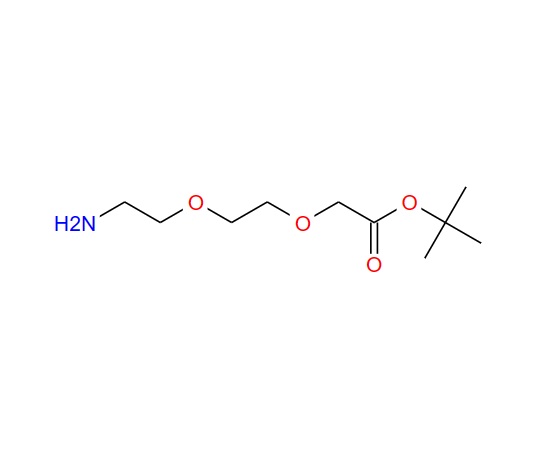 8-氨基-3,6-二氧杂辛酸叔丁酯,H2N-PEG2-CH2COOtBu