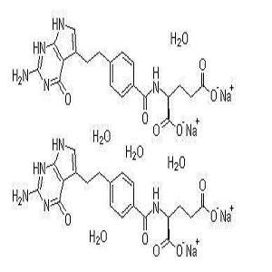 培美曲塞二钠2.5水合物,Pemetrexed disodium hemipentahydrate