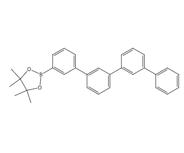 [1,1′:3′,1′′:3′′,1′′′-四联苯]-3-硼酸频哪醇酯,[1,1′:3′,1′′:3′′,1′′′-Quaterphenyl]-3-(1,3,2-dioxaborolane-4,4,5,5-tetramethyl-2-yl)