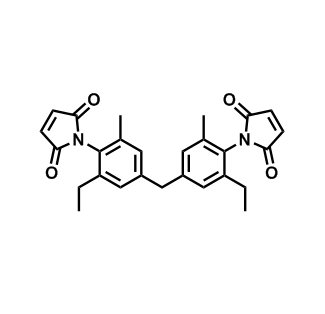 1,1'-(亚甲基双(2-乙基-6-甲基-4,1-亚苯基))双(1H-吡咯-2,5-二酮),1,1'-(Methylenebis(2-ethyl-6-methyl-4,1-phenylene))bis(1H-pyrrole-2,5-dione)