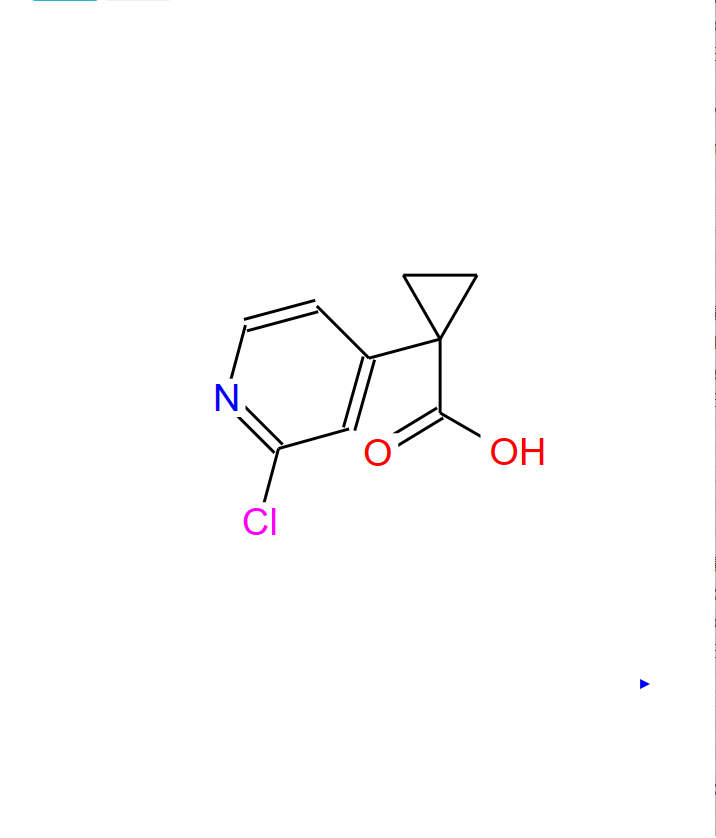 1-(2-氯吡啶-4-基)环丙基甲酸,1-(2-chloropyridin-4-yl)cyclopropanecarboxylic acid