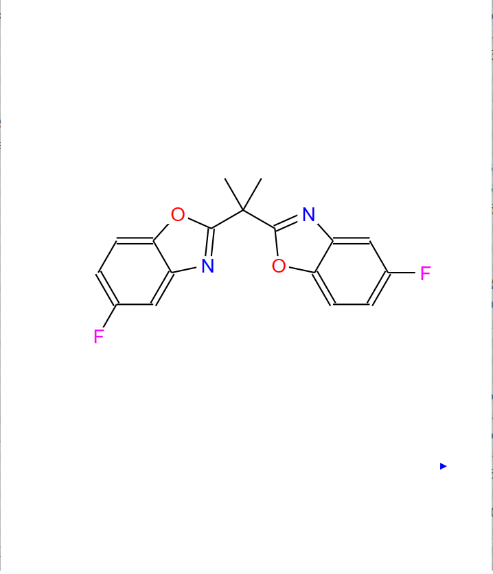 2，2'-丙烷-2，2-二基双（5-氟苯并恶唑）,2,2'-(propane-2,2-diyl)bis(5-fluorobenzo[d]oxazole)