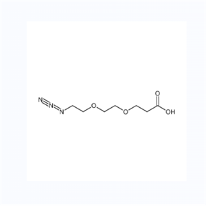 	3-(2-(2-azidoethoxy)ethoxy)propanoic acid