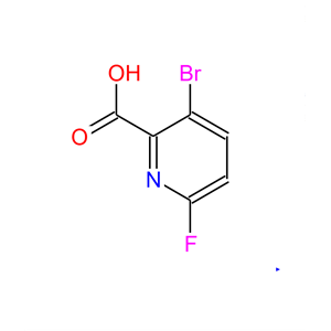 3-溴-6-氟吡啶-2-甲酸,3-Bromo-6-fluoropicolinic acid
