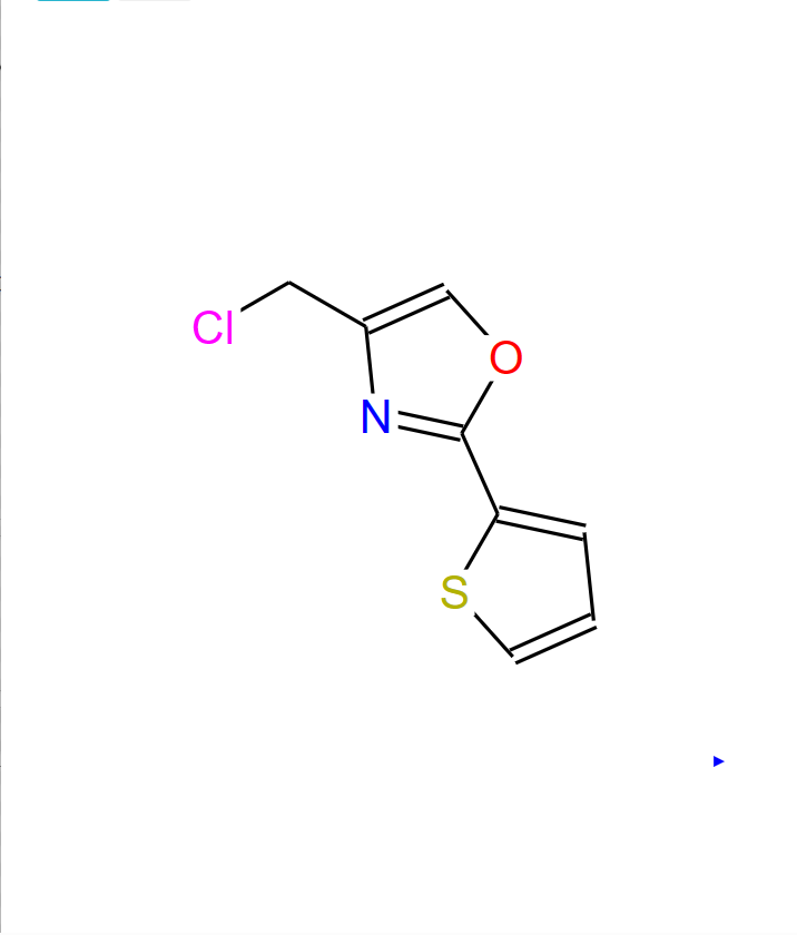 4-氯甲基-2-噻吩-1,3-噁唑,4-(CHLOROMETHYL)-2-THIEN-2-YL-1,3-OXAZOLE