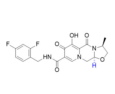 卡替拉韦杂质01,(3S,11aS)-N-(2,4-difluorobenzyl)-6-hydroxy-3-methyl-5,7-dioxo-2,3,5,7,11,11a-hexahydrooxazolo[3,2-a]pyrido[1,2-d]pyrazine-8-carboxamide