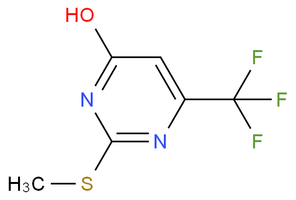 4-羥基-2-(甲硫基)-6-(三氟甲基)嘧,4-Hydroxy-2-(methylthio)-6-(trifluoromethyl)pyrimidine