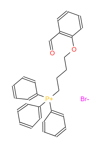 （4-（2-甲酰基苯氧基）丁基）三苯基溴化鏻,(4-(2-FORMYLPHENOXY)BUTYL)TRIPHENYLPHOSPHONIUM BROMIDE