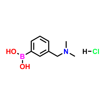 (3-((二甲基氨基)甲基)苯基)硼酸盐酸盐,(3-((Dimethylamino)methyl)phenyl)boronic acid hydrochloride