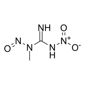 1-甲基-3-硝基-1-亚硝基胍,N-methyl-N'-nitro-N-nitrosoguanidine