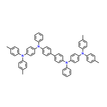 N、N'-二苯基-N,N'-二-[4-(N,N-二对甲苯基氨基)苯基]联苯胺,N1,N1'-([1,1'-biphenyl]-4,4'-diyl)bis(N1-phenyl-N4,N4-di-p-tolylbenzene-1,4-diamine)