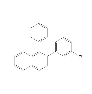 2-(3- 氯苯基)-1- 苯基萘,2-(3-Chlorophenyl)-1-phenylnaphthalene