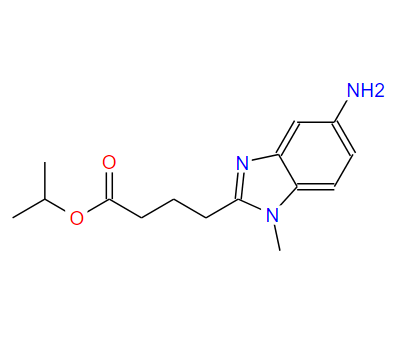 4-(5-氨基-1-甲基-1H-苯并咪唑-2-基)-丁酸異丙酯,isopropyl 4-(5-amino-1-methyl-1H-benzo[d]imidazol-2-yl)butanoate