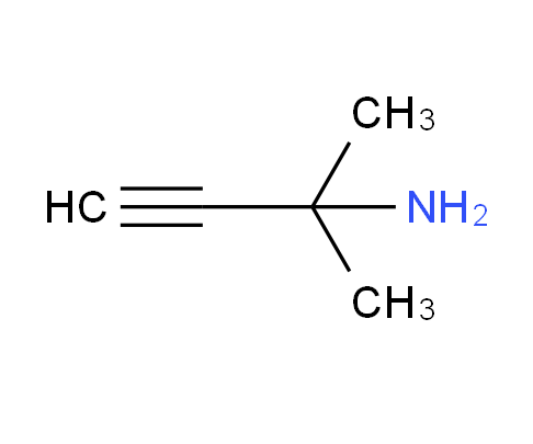 2-甲基-3-丁炔-2-胺,2-Methyl-3-butyn-2-amine