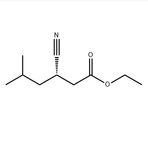 (S)-3-氰基-5-甲基己酸乙酯 ；普瑞巴林中间体,S)-3-Cyano-5-methyl hexanoic acid ethyl ester