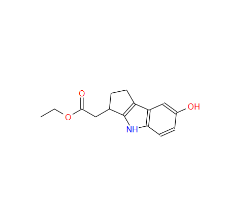 乙基 2-(7-羟基-1,2,3,4-四氢环戊二烯并[B]吲哚-3-基)醋酸盐,ethyl 2-(7-hydroxy-1,2,3,4-tetrahydrocyclopenta[b]indol-3-yl)acetate(WXG02032)