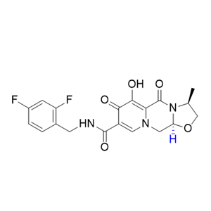 卡替拉韦杂质01,(3S,11aS)-N-(2,4-difluorobenzyl)-6-hydroxy-3-methyl-5,7-dioxo-2,3,5,7,11,11a-hexahydrooxazolo[3,2-a]pyrido[1,2-d]pyrazine-8-carboxamide