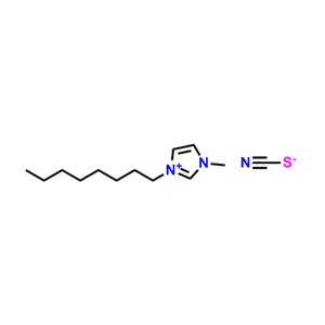 1-辛基-3-甲基咪唑硫氰酸盐,1-Methyl-3-octyl-1H-imidazol-3-ium thiocyanate