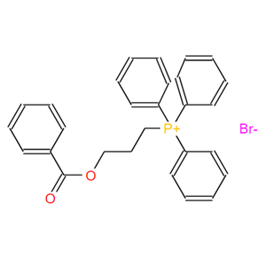 （3-（苯甲酰氧基）丙基）三苯基溴化鏻,(3-(BENZOYLOXY)PROPYL)TRIPHENYLPHOSPHONIUM BROMIDE