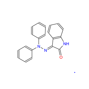 3-(2,2-二苯基腙基)吲哚啉-2-酮